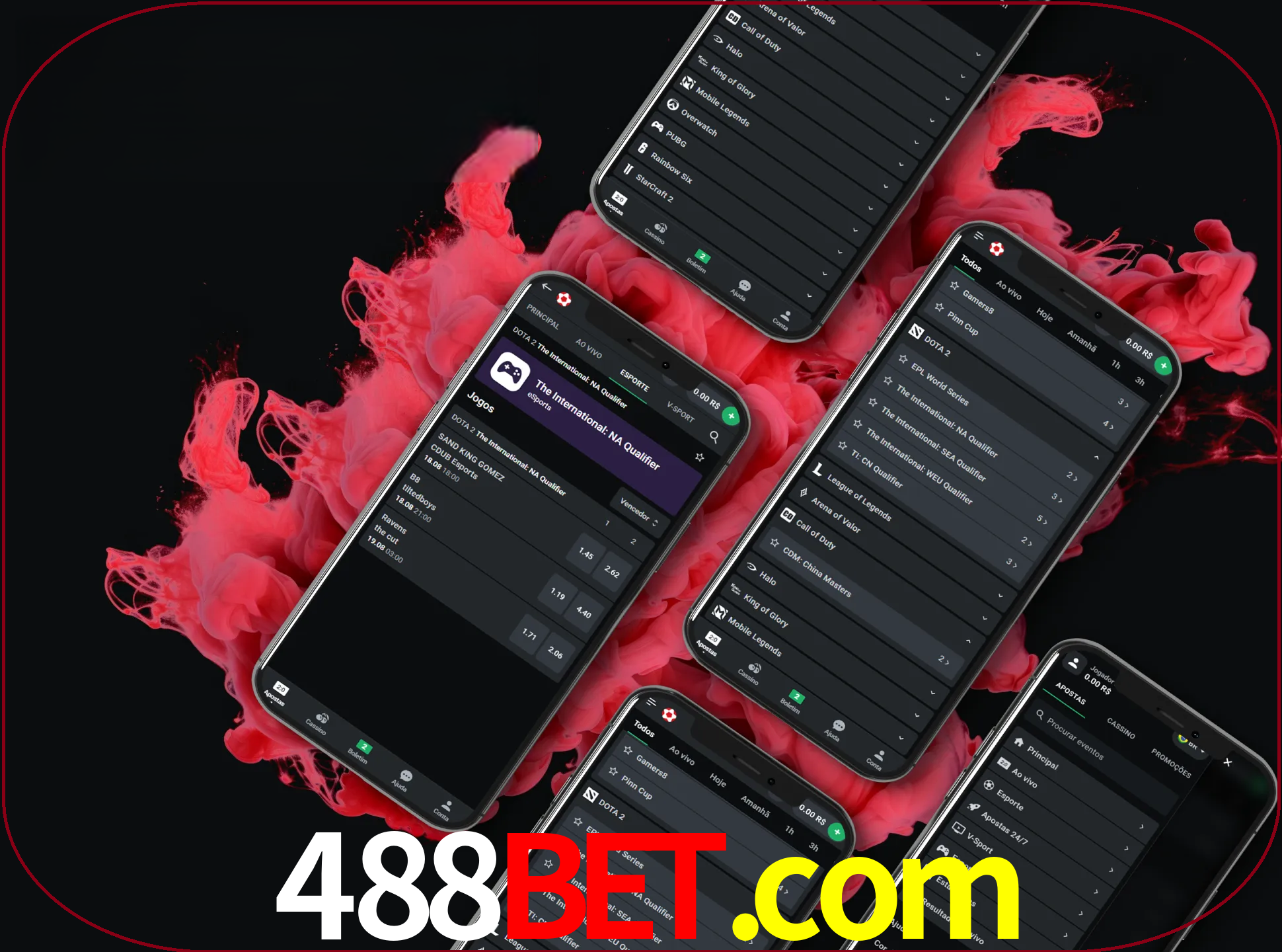 Se o seu smartphone não for compatível com a aplicação, esta opção do 488bet ajudá-lo-á a desfrutar do jogo.